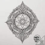 Tattoo sketch a subtle aura connecting two sy… – tattoo sketch (№1754749443_0, 09.08.2025 14:24) — tattoovalue.net