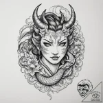 A professional gamer, focused intently on the… – tattoo sketch (№1754757615_0, 09.08.2025 16:40) — tattoovalue.net