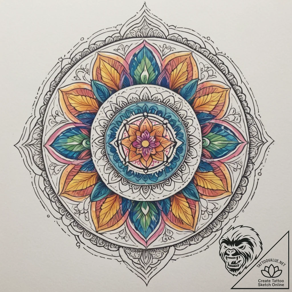 Tattoo design a subtle texture of flowing wat... - tattoo sketch (№1754757816_0, 09.08.2025 16:43) — tattoovalue.net