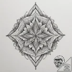 Tattoo design a symbol representing a persona… – tattoo sketch (№1754758016_0, 09.08.2025 16:46) — tattoovalue.net
