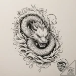 A close-up of a freshly sharpened pencil tip…. – tattoo sketch (№1754759433_0, 09.08.2025 17:10) — tattoovalue.net