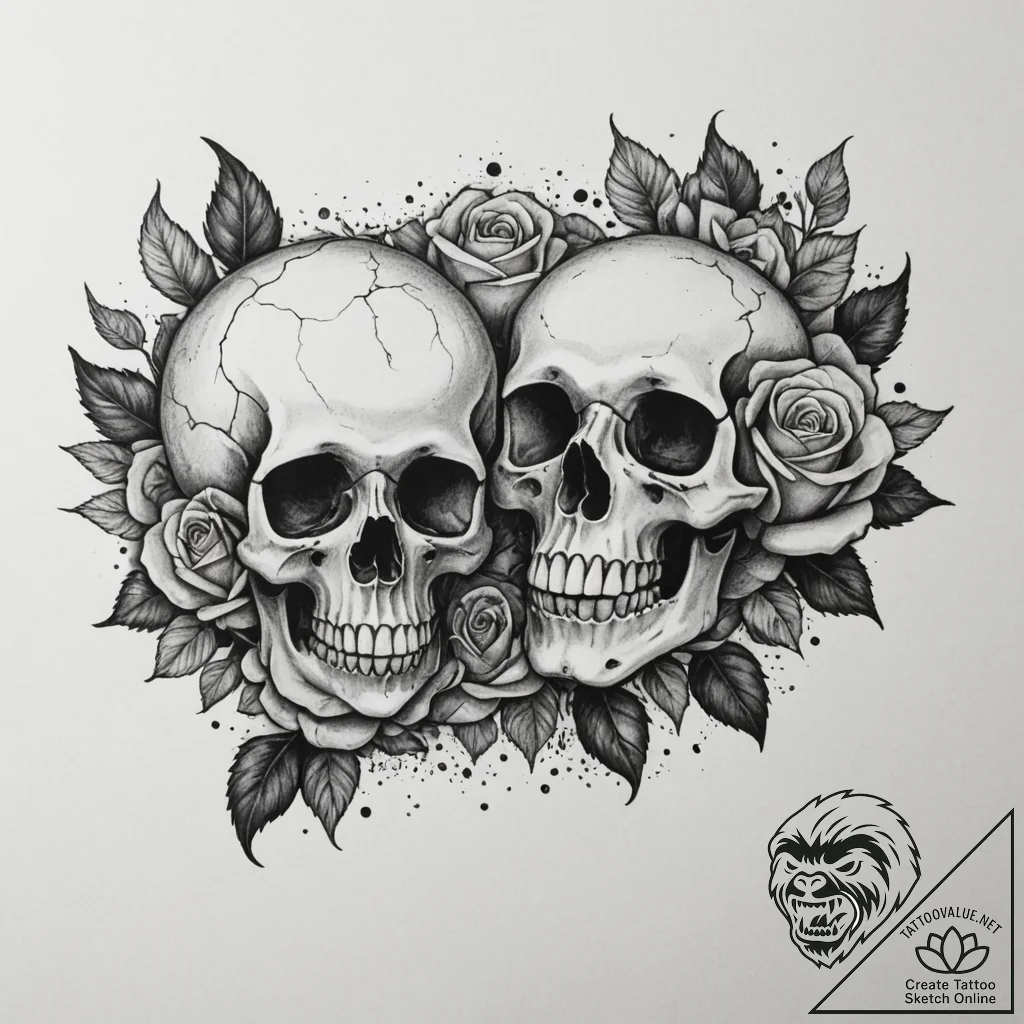 Tattoo sketch two halves of a song lyric., in... - tattoo sketch (№1754760039_0, 09.08.2025 17:20) — tattoovalue.net