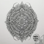 Tattoo design a delicate jewelry box, slightl… – tattoo sketch (№1754762832_0, 09.08.2025 18:07) — tattoovalue.net