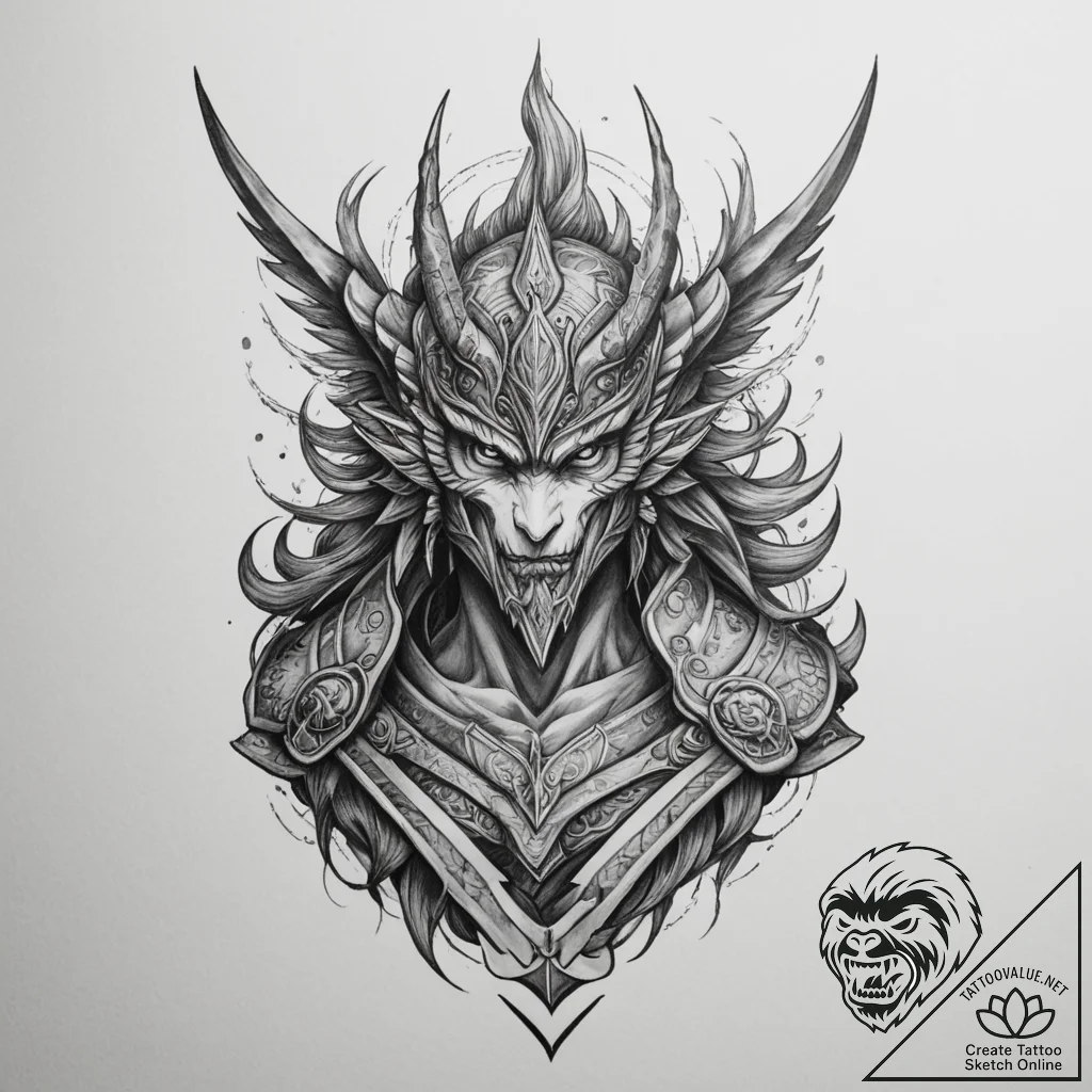 р“сђсѓрїрїр° 3: р’рѕрёрѕсѓрєрёр№ р”сѓс… рё р‘... - tattoo sketch (№1754764227_0, 09.08.2025 18:30) — tattoovalue.net