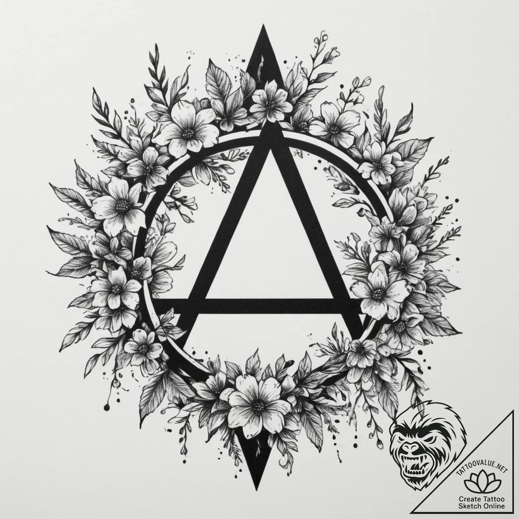 The anarchy symbol (is there, but can be styl... - tattoo sketch (№1754765223_0, 09.08.2025 18:47) — tattoovalue.net