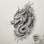 Tattoo sketch a samurai’s stoic profile, conv… – tattoo sketch (№1754765636_0, 09.08.2025 18:53) — tattoovalue.net