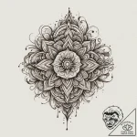 Patterns, tattoo sketch design, sepia tone sk… – tattoo sketch (№1754772677_0, 09.08.2025 20:51) — tattoovalue.net