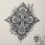 Tattoo design a soft blend of blues and purpl… – tattoo sketch (№1754775074_0, 09.08.2025 21:31) — tattoovalue.net