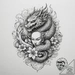 Tattoo sketch a hand protecting a flame, symb… – tattoo sketch (№1754783704_0, 09.08.2025 23:55) — tattoovalue.net