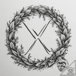 108. tattoo sketch: “yest” rune as a central… – tattoo sketch (№1754786884_0, 10.08.2025 00:48) — tattoovalue.net