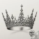 Tattoo sketch a small, delicate crown or tiar… – tattoo sketch (№1754790664_0, 10.08.2025 01:51) — tattoovalue.net