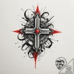 Tattoo design a static charge emanating from… – tattoo sketch (№1754792265_0, 10.08.2025 02:17) — tattoovalue.net
