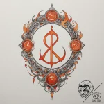 80. tattoo sketch: watercolor “sila” rune in… – tattoo sketch (№1754798048_0, 10.08.2025 03:54) — tattoovalue.net