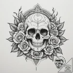 Tribal (pattern), tattoo flash sheet design,… – tattoo sketch (№1754826608_0, 10.08.2025 11:50) — tattoovalue.net