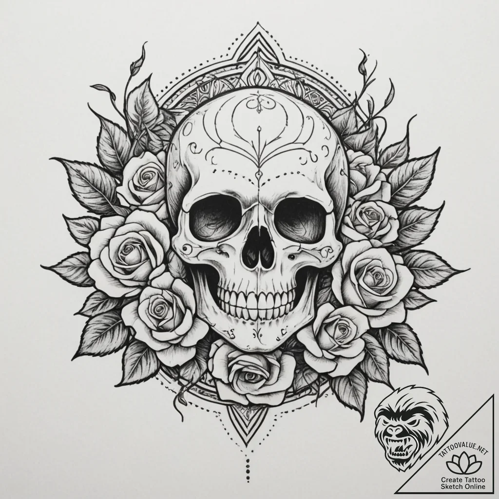 Tribal (pattern), tattoo flash sheet design,... - tattoo sketch (№1754826608_0, 10.08.2025 11:50) — tattoovalue.net