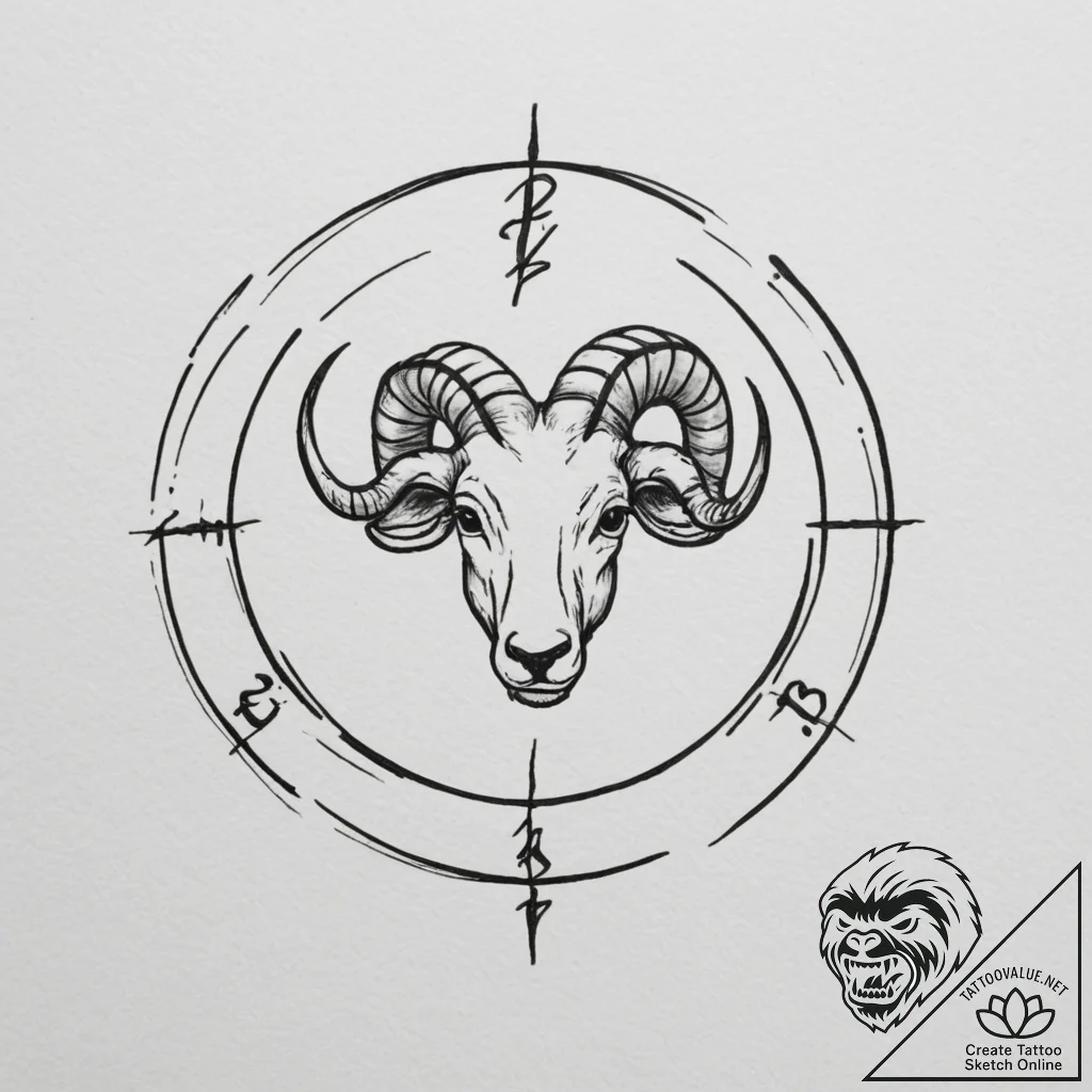 Tattoo sketch a single keyword representing t... - tattoo sketch (№1754830020_0, 10.08.2025 12:47) — tattoovalue.net