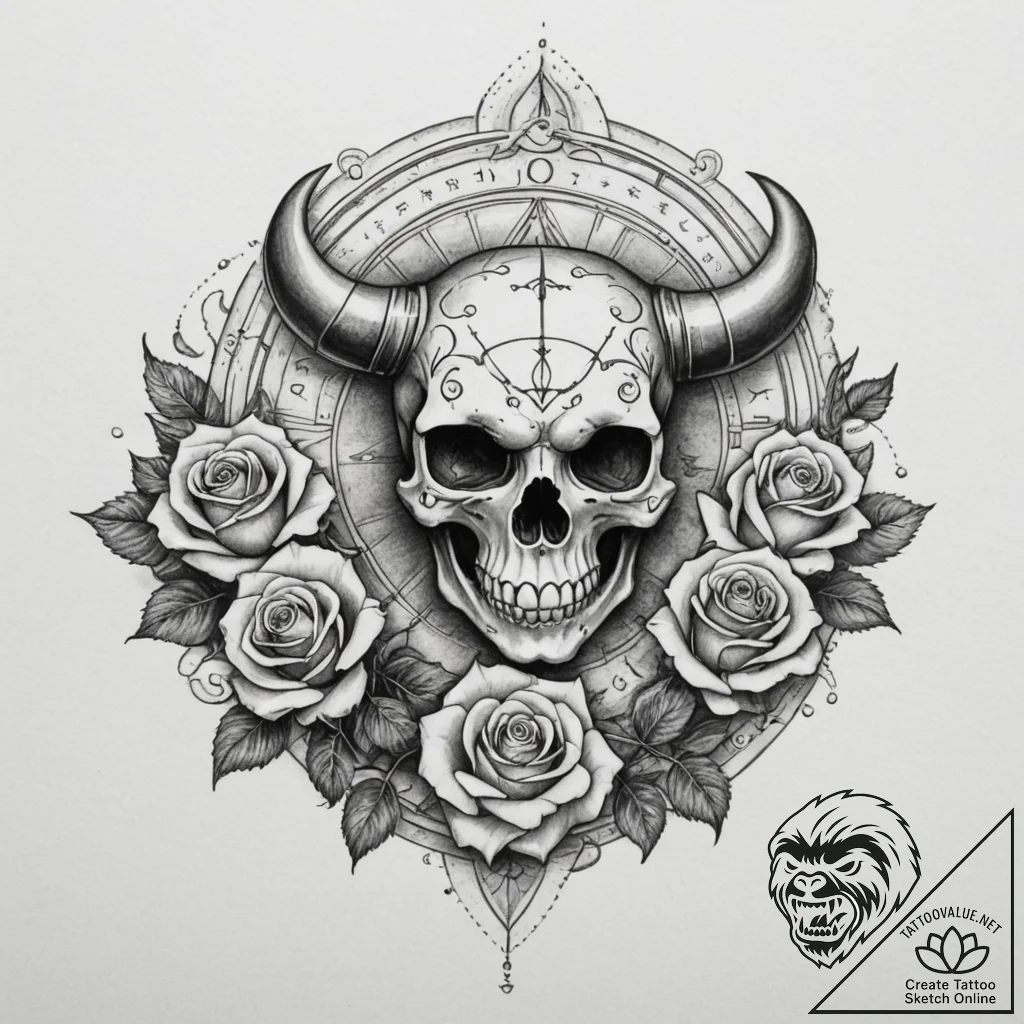 Tattoo design a dotwork pattern that subtly f... - tattoo sketch (№1754830625_0, 10.08.2025 12:57) — tattoovalue.net