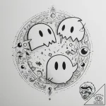 Tattoo sketch a pac-man on one partner, and a… – tattoo sketch (№1754833239_0, 10.08.2025 13:40) — tattoovalue.net