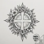 The anarchy symbol (is there, but can be styl… – tattoo sketch (№1754836627_0, 10.08.2025 14:37) — tattoovalue.net