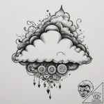 Tattoo sketch a stylized “game on” message ap… – tattoo sketch (№1754838438_0, 10.08.2025 15:07) — tattoovalue.net