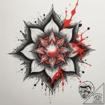 Tattoo sketch an abstract representation of i… – tattoo sketch (№1754840649_0, 10.08.2025 15:44) — tattoovalue.net