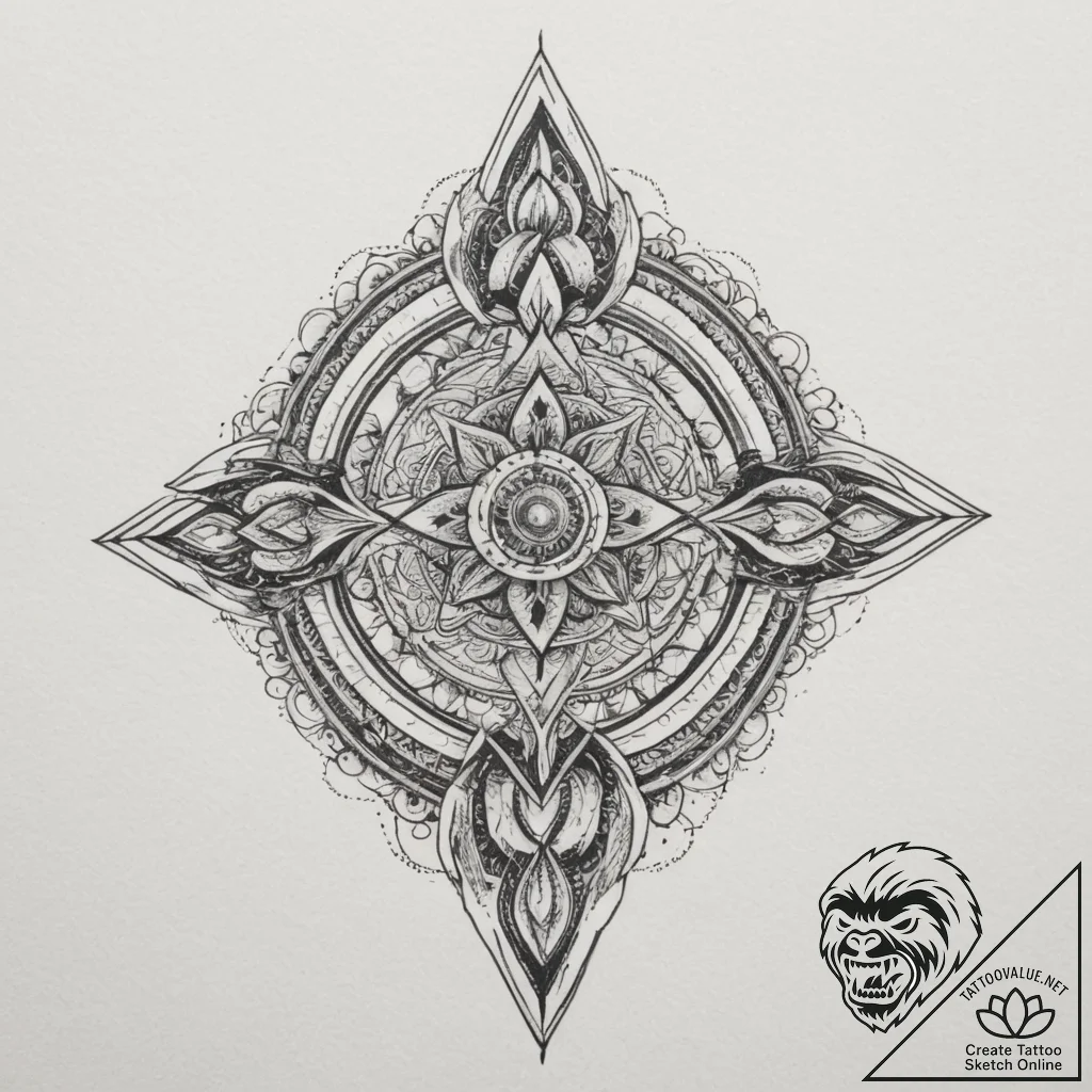 Tattoo sketch aquarius's water flowing as a s... - tattoo sketch (№1754842045_0, 10.08.2025 16:07) — tattoovalue.net