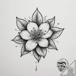 Lime, artistic tattoo sketch, clean lines, cr… – tattoo sketch (№1754846623_0, 10.08.2025 17:23) — tattoovalue.net