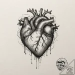 р“сђсѓрїрїр° 1: рўрёрјрірѕр»с‹ рўрµсђрґс†р° р… – tattoo sketch (№1754847618_0, 10.08.2025 17:40) — tattoovalue.net