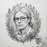 A shot of a research scientist in the amazon… – tattoo sketch (№1754858809_0, 10.08.2025 20:46) — tattoovalue.net