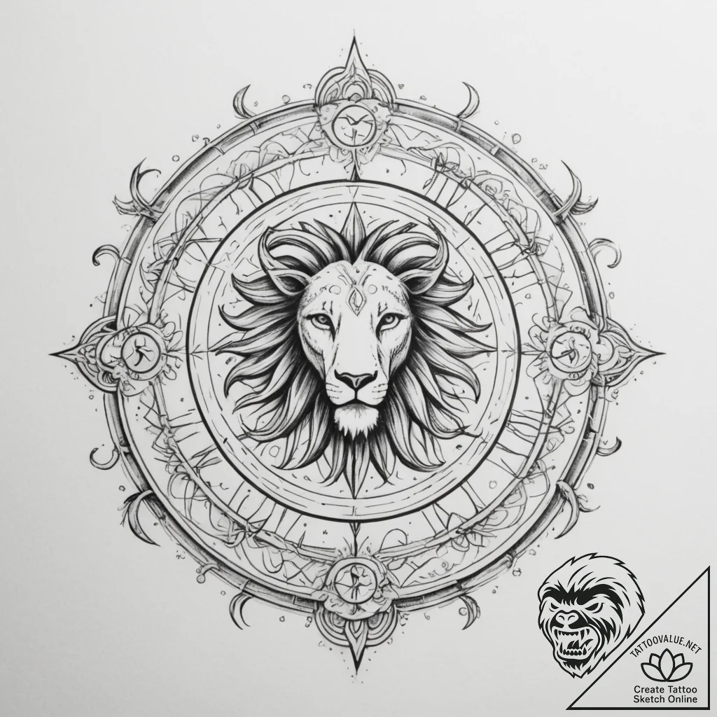 Tattoo design an abstract blend of colors and... - tattoo sketch (№1754864604_0, 10.08.2025 22:23) — tattoovalue.net