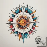 Tattoo sketch an abstract representation of c… – tattoo sketch (№1754865809_0, 10.08.2025 22:43) — tattoovalue.net