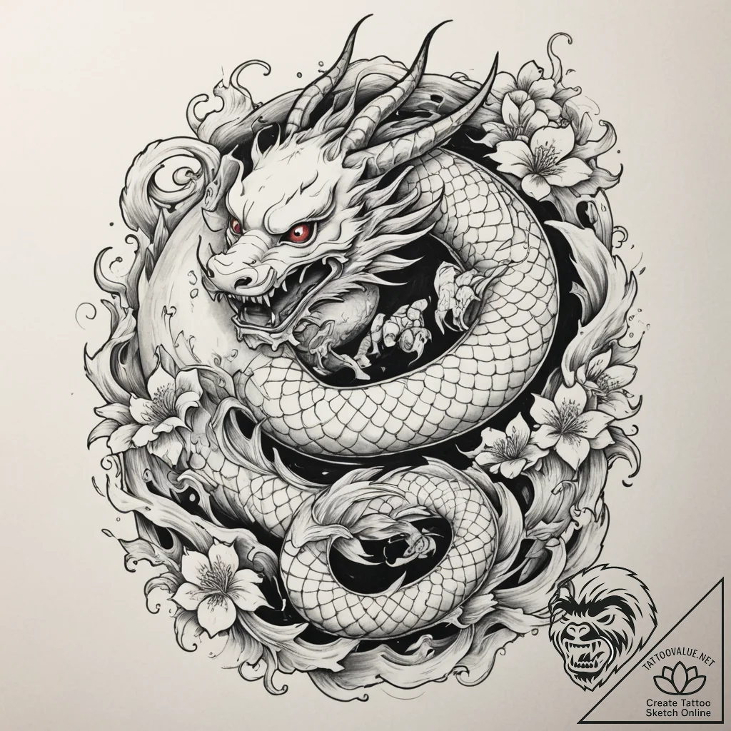 Tattoo design a subtle representation of a "g... - tattoo sketch (№1754866009_0, 10.08.2025 22:46) — tattoovalue.net