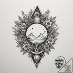 р сѓрѕр° р•сѓс‚сњ (yest, being, existence, na… – tattoo sketch (№1754867219_0, 10.08.2025 23:06) — tattoovalue.net