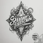 Tattoo design an abstract “game loading” scre… – tattoo sketch (№1754867423_0, 10.08.2025 23:10) — tattoovalue.net