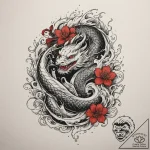 р“сђсѓрїрїр° 19: elemental force (рўс‚рёс…рёр… – tattoo sketch (№1754867623_0, 10.08.2025 23:13) — tattoovalue.net