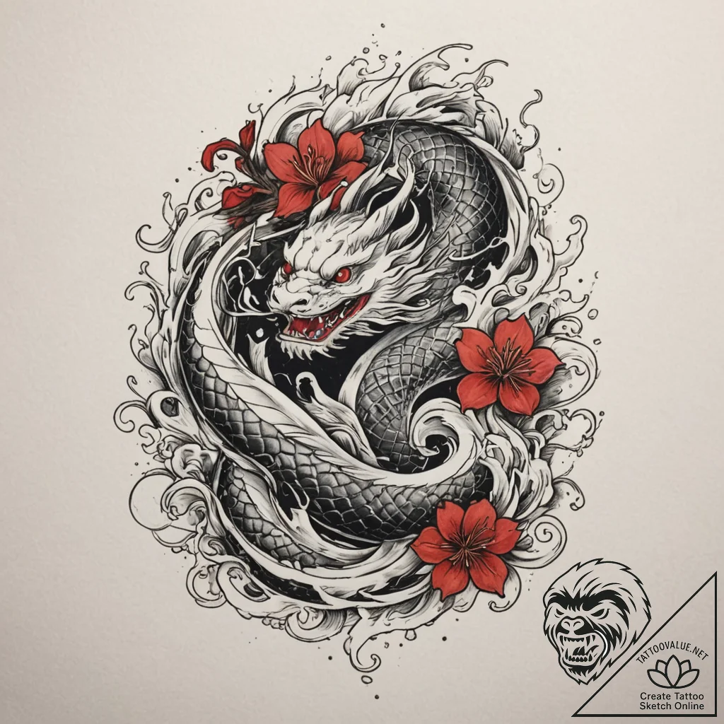 р“сђсѓрїрїр° 19: elemental force (рўс‚рёс…рёр... - tattoo sketch (№1754867623_0, 10.08.2025 23:13) — tattoovalue.net
