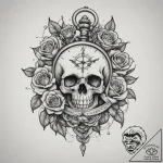 Tattoo sketch a detailed but small antique po… – tattoo sketch (№1754871059_0, 11.08.2025 00:10) — tattoovalue.net