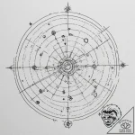 Tattoo design a celestial map with a path hig… – tattoo sketch (№1754871864_0, 11.08.2025 00:24) — tattoovalue.net