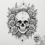 A terrarium with succulents, ink illustration… – tattoo sketch (№1754878639_0, 11.08.2025 02:17) — tattoovalue.net