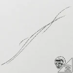 A close-up of the condensation trail left by… – tattoo sketch (№1754879628_0, 11.08.2025 02:33) — tattoovalue.net