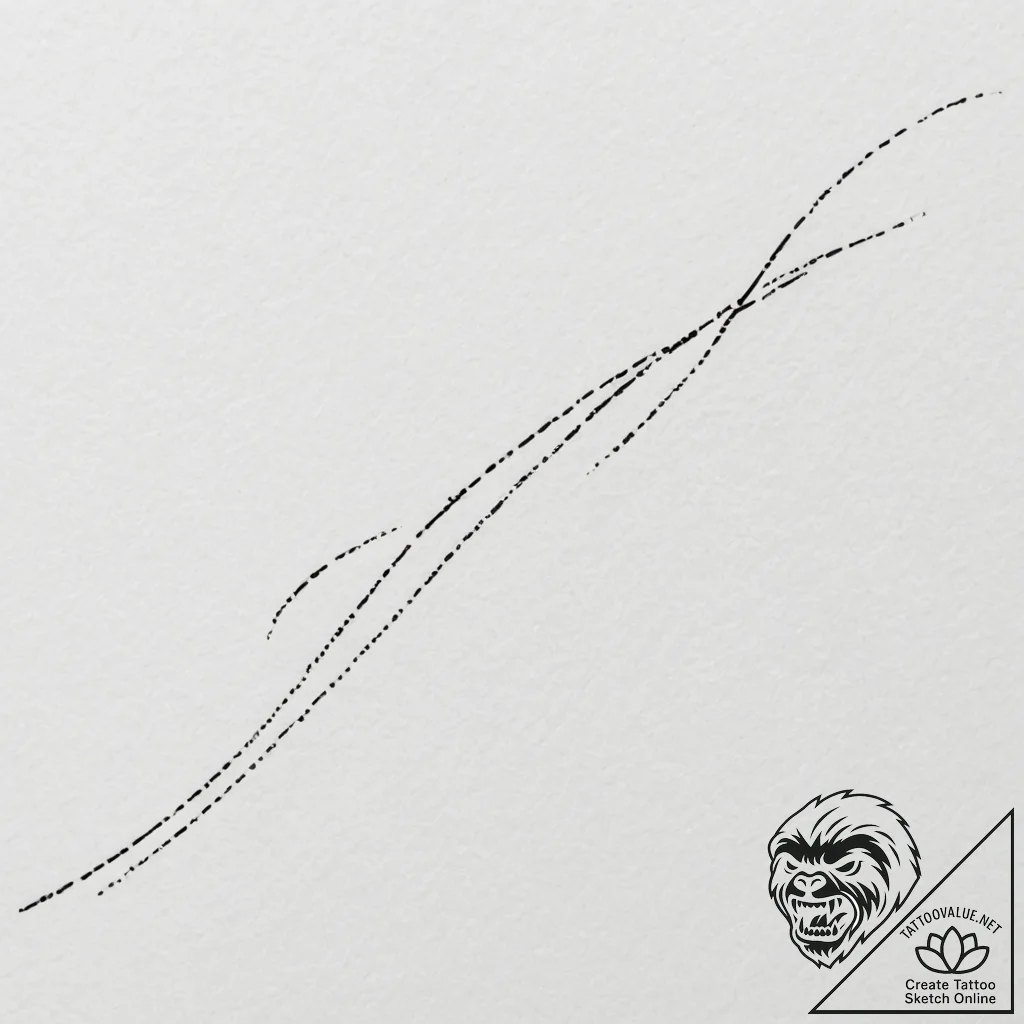 A close-up of the condensation trail left by... - tattoo sketch (№1754879628_0, 11.08.2025 02:33) — tattoovalue.net