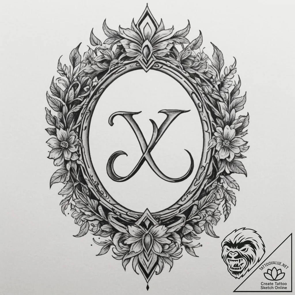 119. tattoo design: a minimalist "oud" rune,... - tattoo sketch (№1754881012_0, 11.08.2025 02:56) — tattoovalue.net