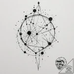 Tattoo design a specific constellation that w… – tattoo sketch (№1754883591_0, 11.08.2025 03:39) — tattoovalue.net