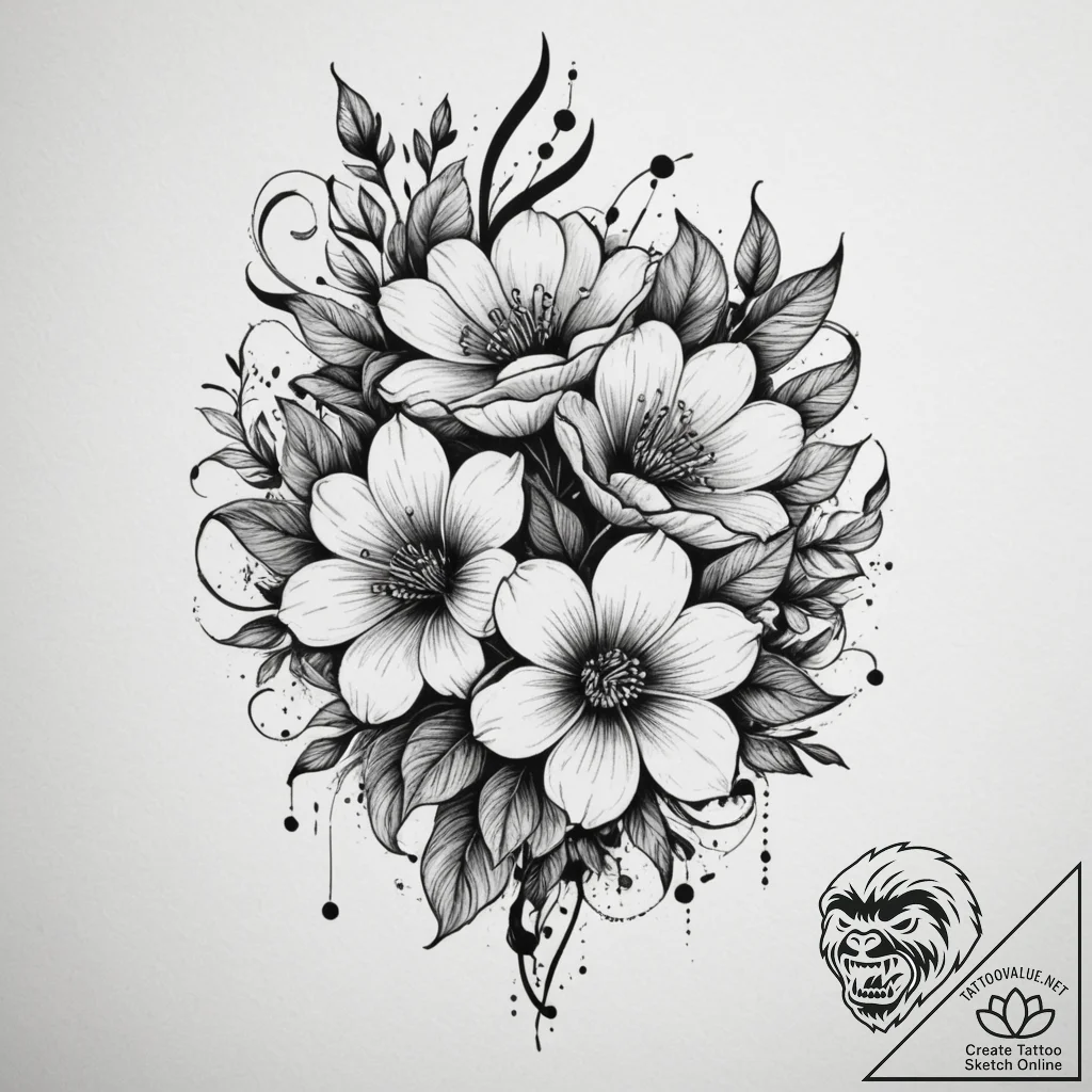 р“сђсѓрїрїр° 23: р¦рірµс‚рѕс‡рѕс‹рµ р“рёр±сђр... - tattoo sketch (№1754888355_0, 11.08.2025 04:59) — tattoovalue.net