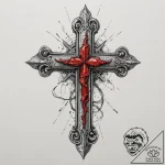 A close-up of crumpled aluminum foil, showing… – tattoo sketch (№1754890143_0, 11.08.2025 05:29) — tattoovalue.net