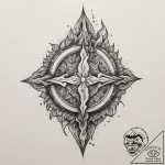 Tattoo design: abstract watercolor depiction… – tattoo sketch (№1754891931_0, 11.08.2025 05:58) — tattoovalue.net