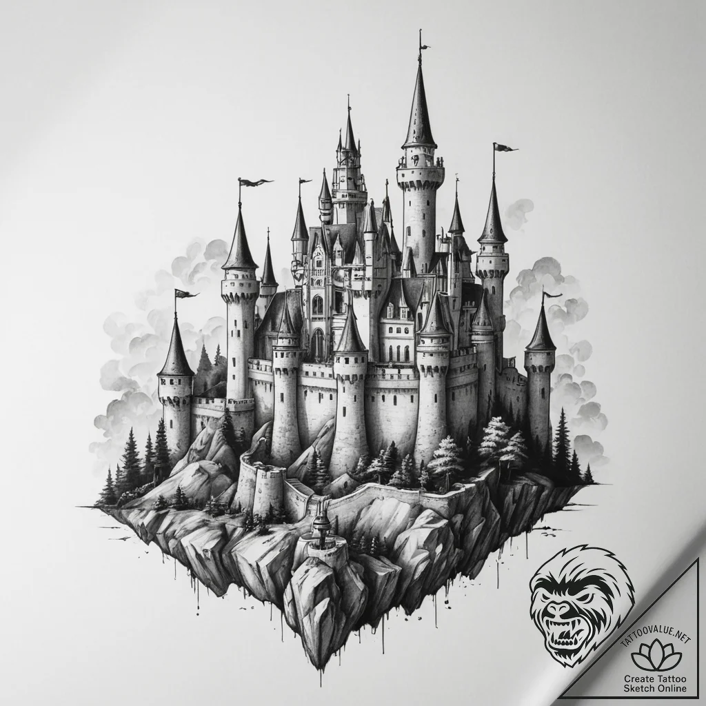 Tattoo sketch a classic game cartridge turnin... - tattoo sketch (№1754898671_0, 11.08.2025 07:51) — tattoovalue.net
