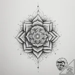 Tattoo design an abstract representation of “… – tattoo sketch (№1754901054_0, 11.08.2025 08:30) — tattoovalue.net