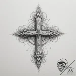 Tattoo sketch a very fine line drawing of a s… – tattoo sketch (№1754906014_0, 11.08.2025 09:53) — tattoovalue.net