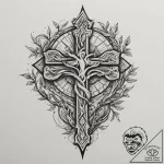 Tattoo design the glyph for cancer (4th house… – tattoo sketch (№1754907201_0, 11.08.2025 10:13) — tattoovalue.net